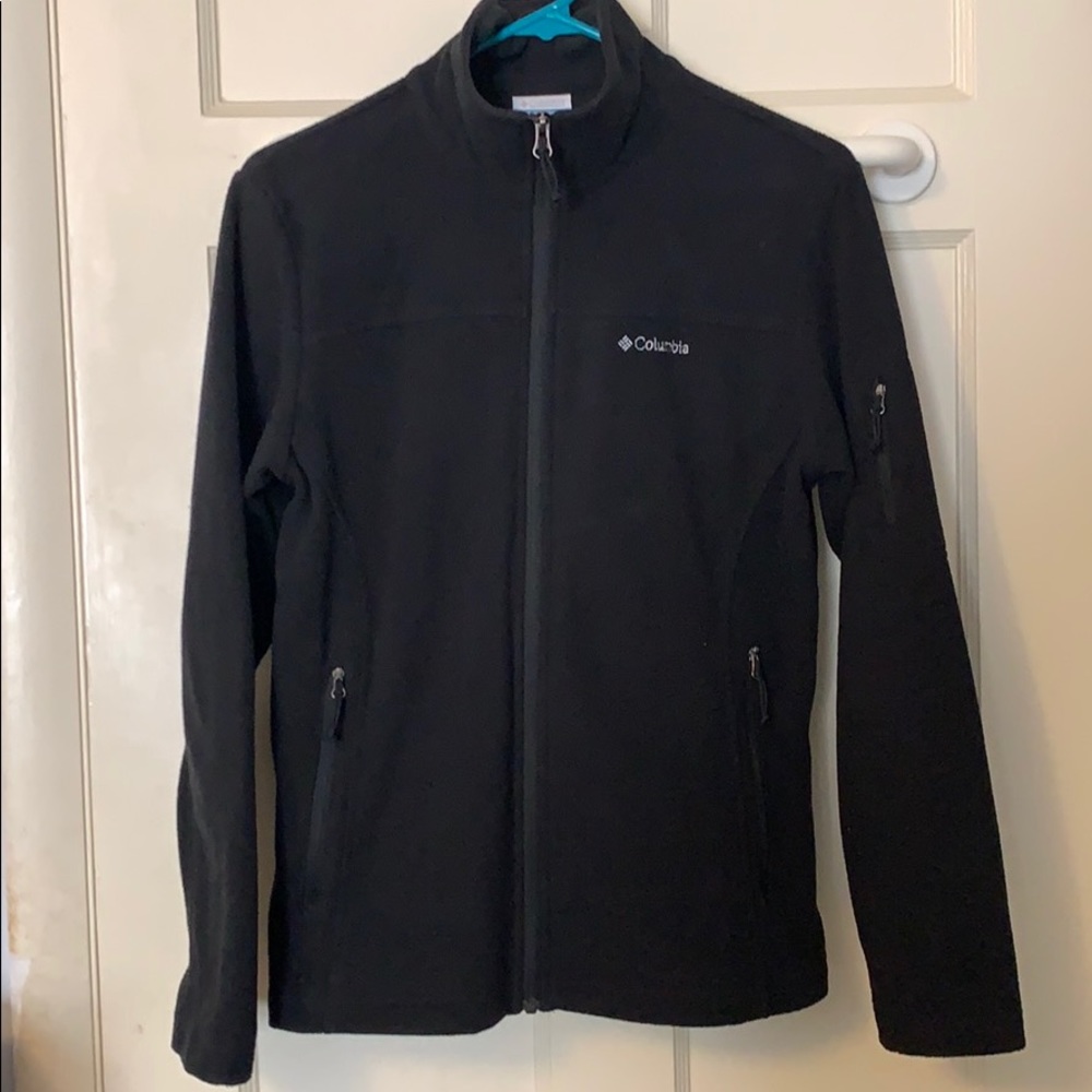 Black Columbia Fleece Jacket - S